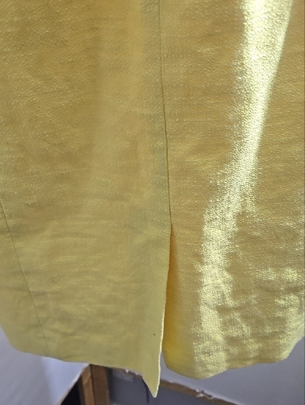 Talbots ,  Yellow Sleeveless Dress - Picture 4 of 4